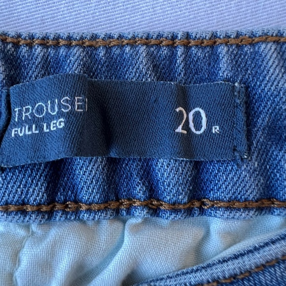 J. Jill High Rise Jean Trouser Wide Leg - Picture 8 of 10